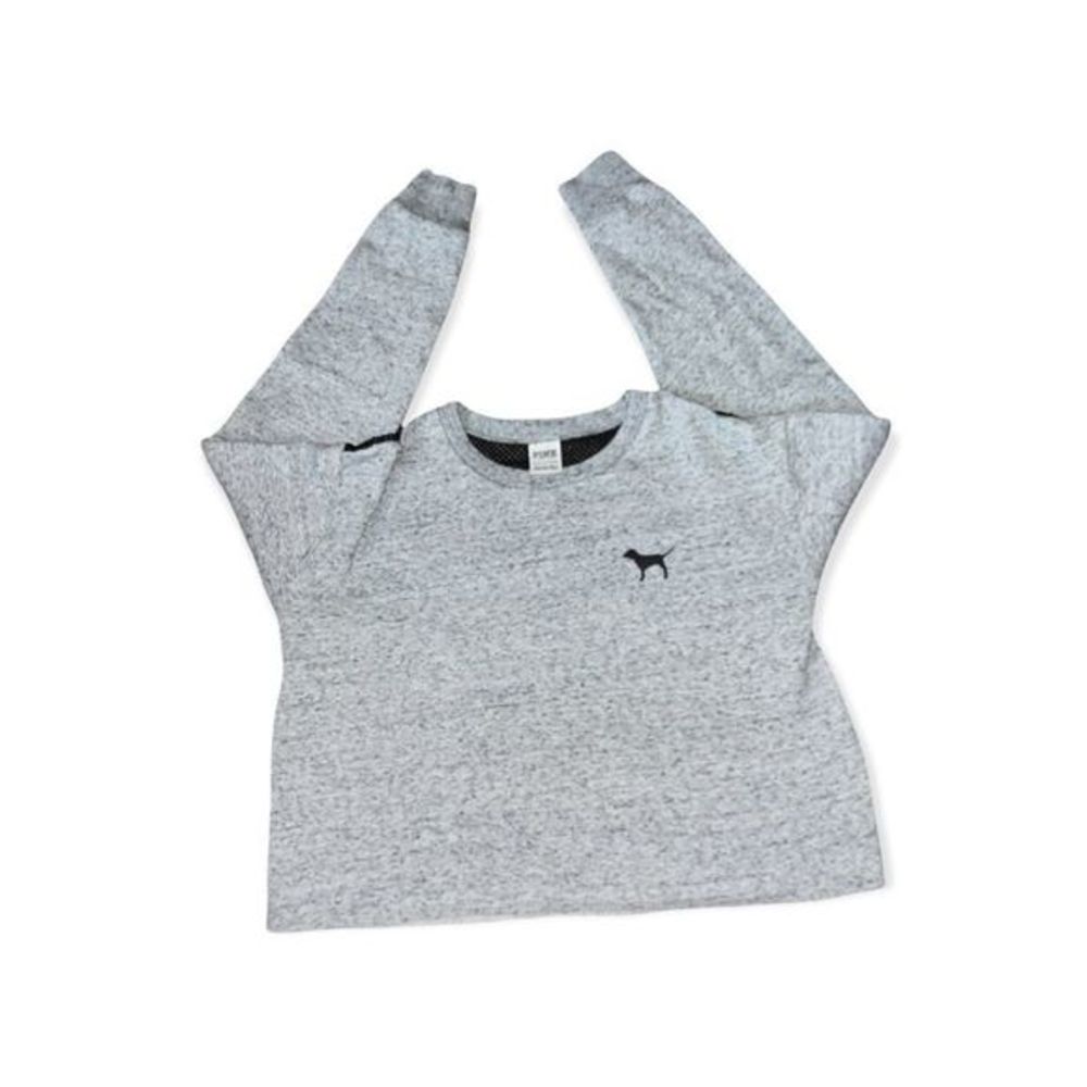 PINK Cropped Sweatshirt‎